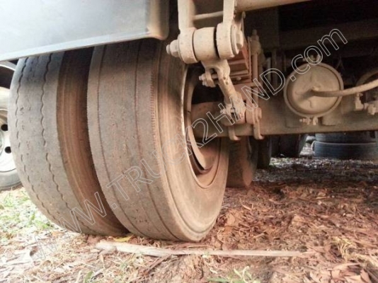 หางพ่วงพื้นเรียบ 3 เพลายาว 12 เมตร อู่ RCK หางพ่วงพื้นเรียบ 3 เพลายาว 12 เมตร อู่ RCK