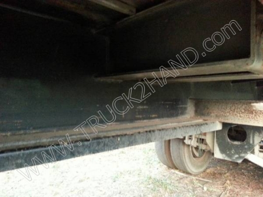 หางพ่วงพื้นเรียบ 3 เพลายาว 12 เมตร อู่ RCK หางพ่วงพื้นเรียบ 3 เพลายาว 12 เมตร อู่ RCK