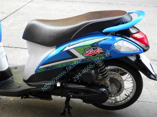 SUZUKI NEW LET'S ECO ปี 2013 เบา ประหยัด แรง รถสวย สภาพใหม่ พร้อมใช้