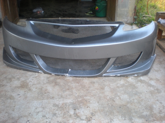 ขายกันชนหน้าแจ๊ส KOMAM 2004