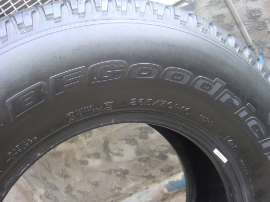 ขายยาง BF Goodrich Long Tial 265 70 16 ( 3900 บาท)