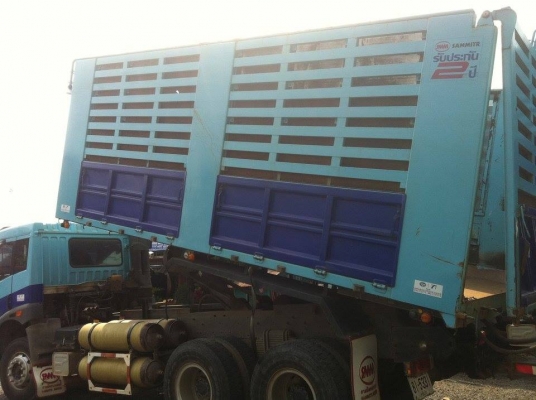 รถปี-2556-ขายรถFAW 10 ล้อ ดั๊มแม่ ดั๊มลูก 3เพลา ของ 3 มิตร