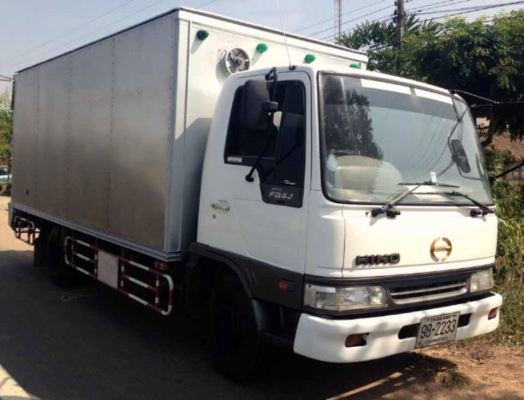 **750,000 บ.ต่อรอง**ขาย6ล้อตู้แห้ง สวยๆ HINO FB4JGKA สมอทอง ห้างแท้ปี44 JO5C 140HP เครื่องแน่นไม่มีเยิ้ม ช่วงล่างสวยคัสซีสวยไม่ปะไม่ดาม ตู้แห้ง3บานสภาพสวยไมีมีผุ ความยาว5ม. หัวสวยภายในสวยคอนโซลครบ แอร์ พ.พาวเวอร์ เบรคทริฟฟี่ ยาง8.25สวย6เส้น รถเคลียร์สีมาส