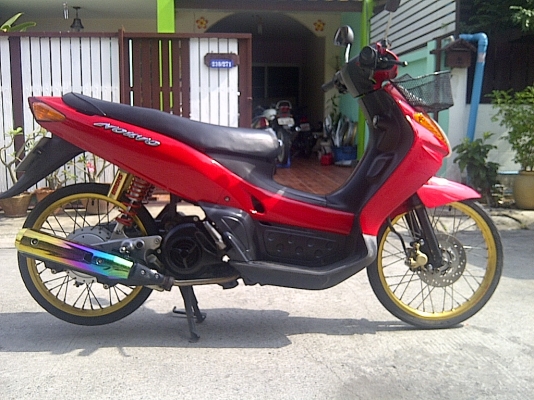 ++ขายนูโวตัวเก่าโลโก้นูสีแดงรถหมกๆเครื่องเดิมๆออฟชั่นนิดหน่อยชุดสีสวย 22999บาท++++