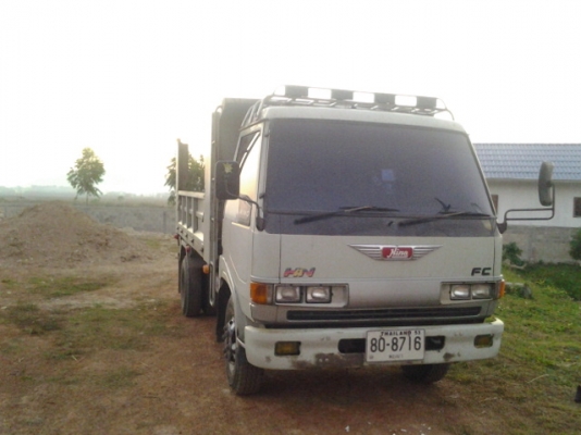 FC120ดั๊มรถห้างไม่เคยทำสีเดิมทั้งคันกะจกไฟฟ้าใช้ได้ตามปกติสวยมาก