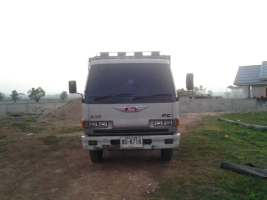 FC120ดั๊มรถห้างไม่เคยทำสีเดิมทั้งคันกะจกไฟฟ้าใช้ได้ตามปกติสวยมาก