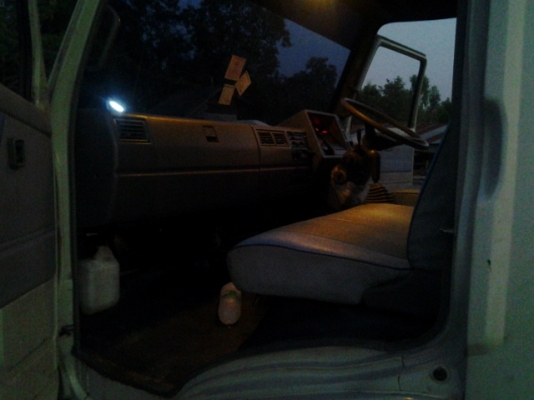 FC120ดั๊มรถห้างไม่เคยทำสีเดิมทั้งคันกะจกไฟฟ้าใช้ได้ตามปกติสวยมาก