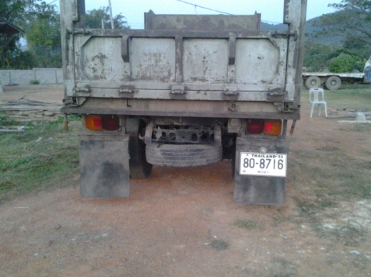 FC120ดั๊มรถห้างไม่เคยทำสีเดิมทั้งคันกะจกไฟฟ้าใช้ได้ตามปกติสวยมาก