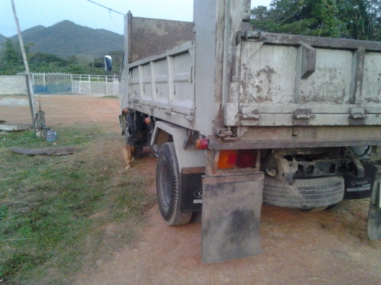 FC120ดั๊มรถห้างไม่เคยทำสีเดิมทั้งคันกะจกไฟฟ้าใช้ได้ตามปกติสวยมาก