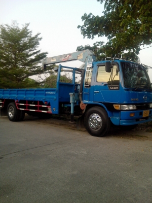 6ล้อติดเครน รับจ้าง ทั่วไป โทร. 0898107789  สมาน