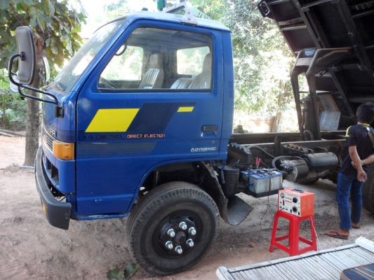 การถ่ายโอนข้อมูลรถบรรทุกอีซูซุ NPR 160HP