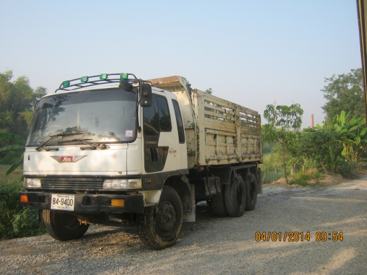 ขายด่วนสิบล้อดั้มดินราคาเบาๆ ฮีโน่HO7D 195 2เพลา เกียร์ดี10สปีด เจ้าของขายเองต่อรองได้