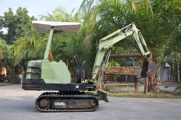 ขายแบคโฮ YANMAR B12 สภาพสวยเดิมจากญี่ปุ่นยังไม่เคยใช้งานในไทย 145,000เท่านั้น!!