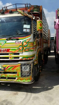 รถอีซูซุ 12 ล้อดั้ม FVM  240 แรงม้า. ปี 52  ( ขายแม่  , ลูก )   สนใจติดต่อ 081 - 6079515