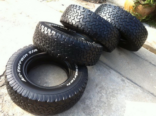 ขายยาง BF Goodrich All-terrain  265 75 r16  ลุยสวน 1000เดียว