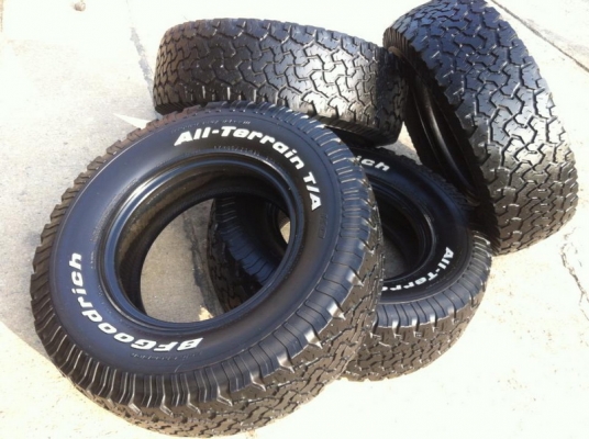 ขายยาง BF Goodrich All-terrain  265 75 r16  ลุยสวน 1000เดียว