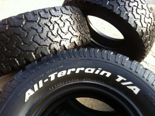 ขายยาง BF Goodrich All-terrain  265 75 r16  ลุยสวน 1000เดียว