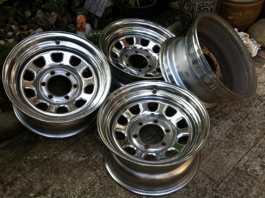ขายล้อลาย Rock ขอบ 16&times;8 ออฟ -0  ใส่ 6/139.7