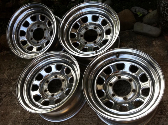 ขายล้อลาย Rock ขอบ 16&times;8 ออฟ -0  ใส่ 6/139.7