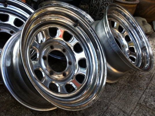 ขายล้อลาย Rock ขอบ 16&times;8 ออฟ -0  ใส่ 6/139.7