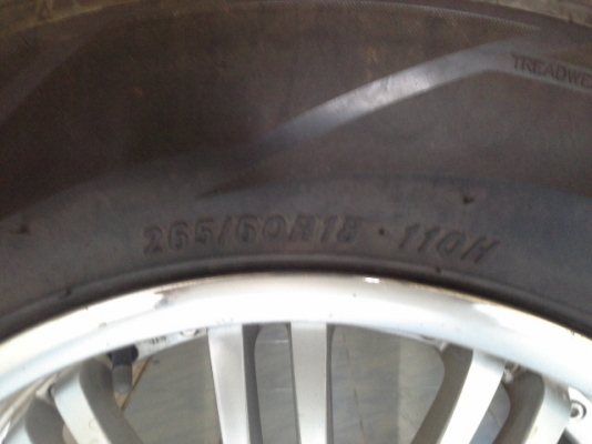 ขายล้อ 18 5รู114 ยางสวย     maxxis หน้าตื้น หลังลึก