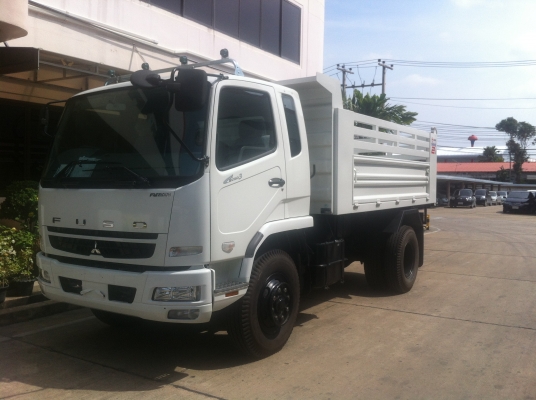 รถบรรทุก6ล้อใหญ่Fuso 240แรงม้า+ดั๊มพ์