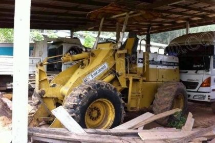 รถตักล้อยาง KOMATSU 510 ซองเดียว รถนอก