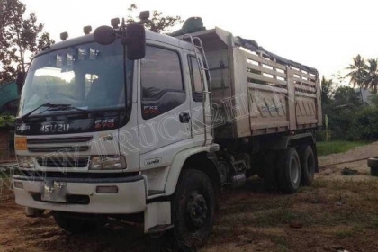 รถบรรทุก ISUZU พ่วง แม่-ลูก สภาพพร้อมใช้งาน