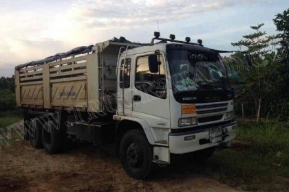 รถบรรทุก ISUZU พ่วง แม่-ลูก สภาพพร้อมใช้งาน