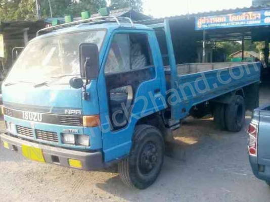 รถบรรทุก 6 ล้อ ยี่ห้อ ISUZU รุ่น JAANPR59LK จำนวนแรงม้า 115 แรงม้า