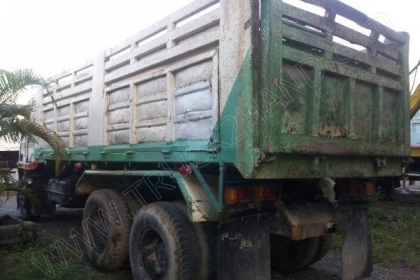 รถบรรทุกดั๊ม 10 ล้อ 2 เพลายี่ห้อ MITSUBISHI รุ่น FM527M