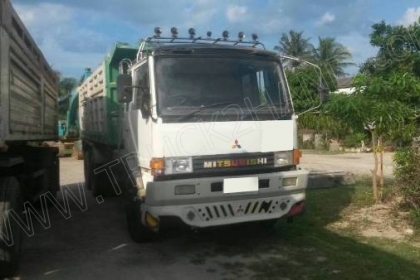 รถบรรทุกดั๊ม 10 ล้อ 2 เพลายี่ห้อ MITSUBISHI รุ่น FM527M