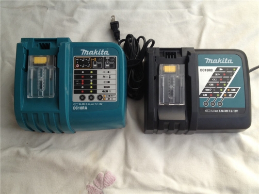 แท่นชาร์จรุ่นใหม่บางกว่าชาร์จเร็วกว่าเดิม Makita DC18RC S สำหรับชาร์จแบ็ต 7.2-18V