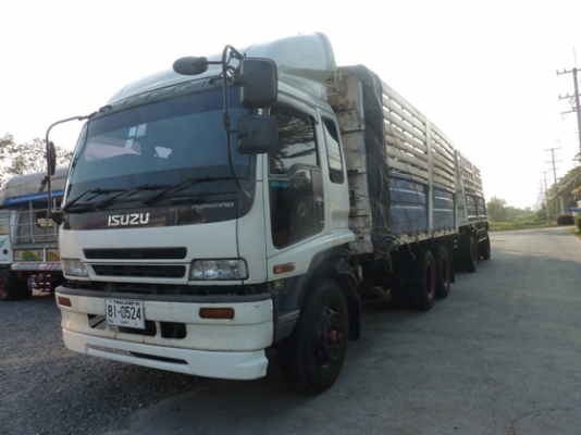 ขาย ISUZU DEGA  กระบะแผงคอกสูงแม่+ลูก  10 ล้อ 2 เพลาพร้อมทะเบียน รถสวย เครื่องดีสภาพกริบๆ