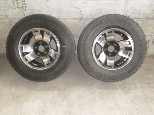 ล้อแม็ก 15นิ้ว 5รู114 พร้อมยาง สวยๆ 1 คู่ ราคา 3700 บาท