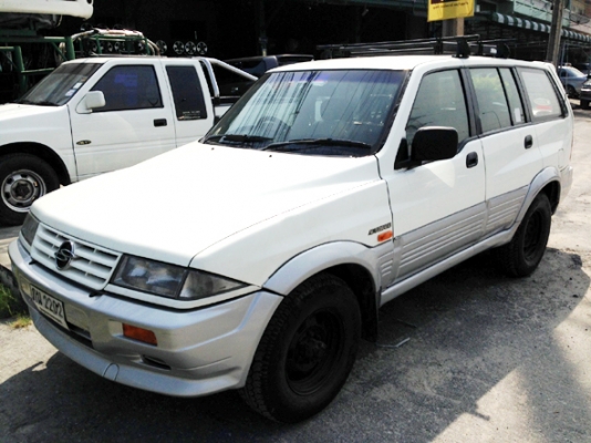 ขาย MUSSO SSANGYONG 620EL ปี2000 สีขาว เกียร์AUTO ขาย MUSSO SSANGYONG 620EL ปี2000 สีขาว เกียร์AUTO