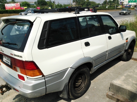 ขาย MUSSO SSANGYONG 620EL ปี2000 สีขาว เกียร์AUTO ขาย MUSSO SSANGYONG 620EL ปี2000 สีขาว เกียร์AUTO