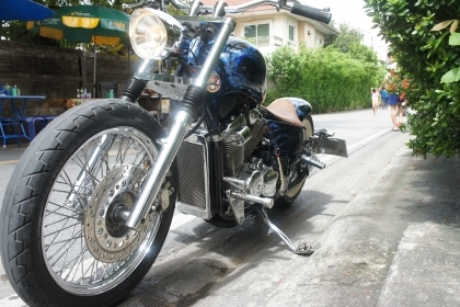 ขาย  steed 400 แต่ง old skull