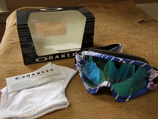 ขายแว่น Goggle Oakley O Frame MX แท้ ๆ สำหรับใส่ขี่ Jet Ski...