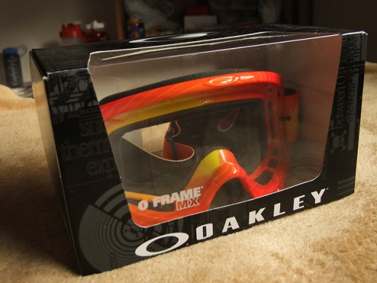 ขายแว่น Goggle Oakley O Frame MX แท้ ๆ สำหรับใส่ขี่ Jet Ski...