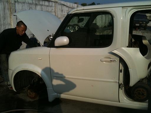 หัวตัดติดหัว   นิสัน Cube   สภาพสวยคับ