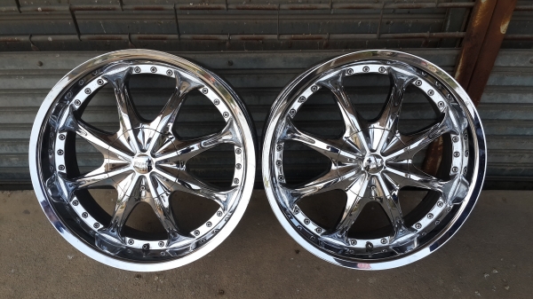 VIP โครเมี่ยม ขอบ 18 5รู100/114 มีคู่เดียว