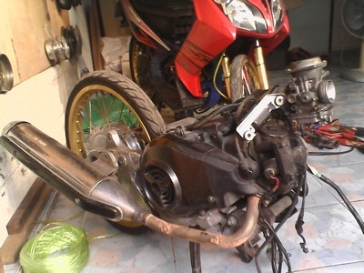 ขายโครง แคร้ง เล่ม นูโวmx อะไหล่เพียบ 3500