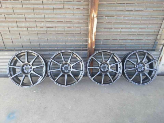 Advan RS ขอบ 18 4รู100/114 ครบชุด 4วง