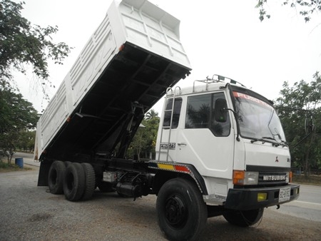 ขายรถบรรทุก 10 ล้อดั๊พม์ ยี่ห้อ MITSUBISHI รุ่น FUSO 527 เทอร์โบ TF