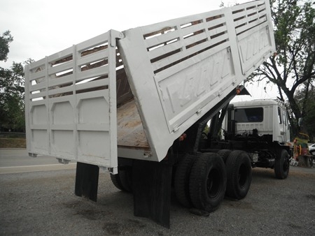 ขายรถบรรทุก 10 ล้อดั๊พม์ ยี่ห้อ MITSUBISHI รุ่น FUSO 527 เทอร์โบ TF