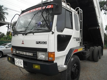 ขายรถบรรทุก 10 ล้อดั๊พม์ ยี่ห้อ MITSUBISHI รุ่น FUSO 527 เทอร์โบ TF