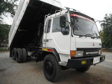 ขายรถบรรทุก 10 ล้อดั๊พม์ ยี่ห้อ MITSUBISHI รุ่น FUSO 527 เทอร์โบ TF