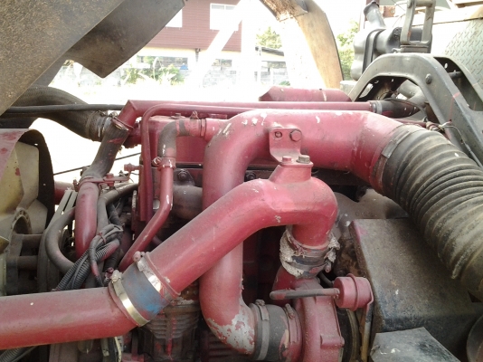 NISSAN   CWM431M  10ล้อ 2เพลาขายตามสภาพหางลากรถแบคโฮขายดาวน์