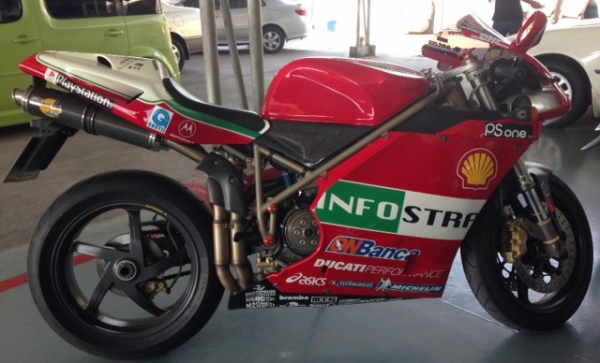 ขาย ducati 748 ทะเบียนแท้ พร้อมของแต่ง 315,000 บาท + คลิป